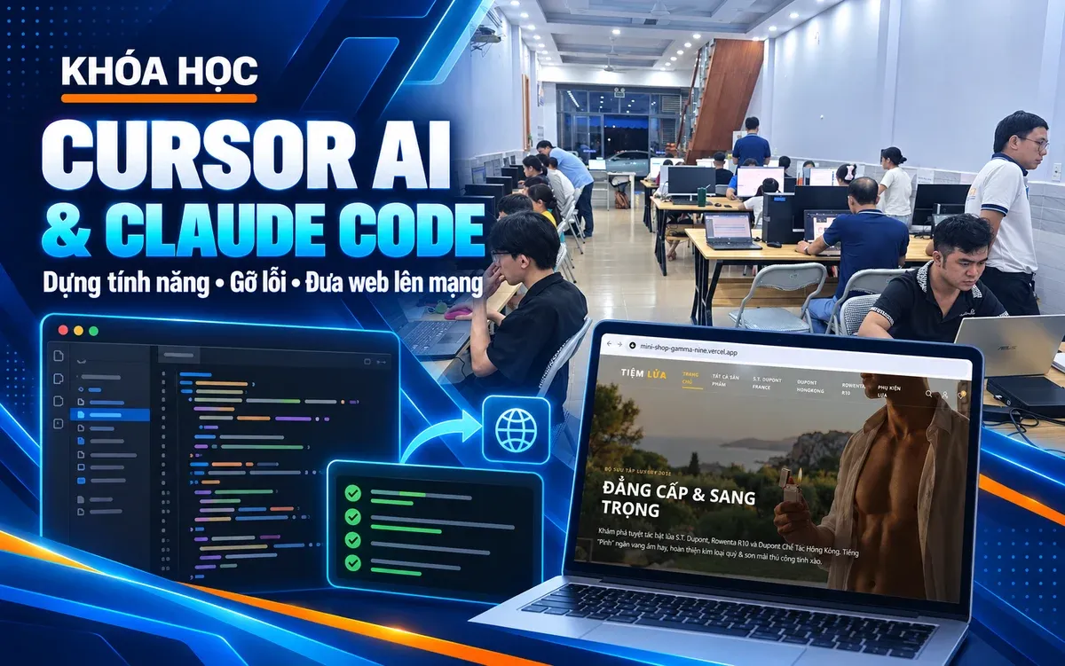 Cover khóa Cursor AI và Claude Code