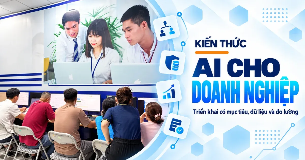Thumbnail nhóm bài AI cho doanh nghiệp